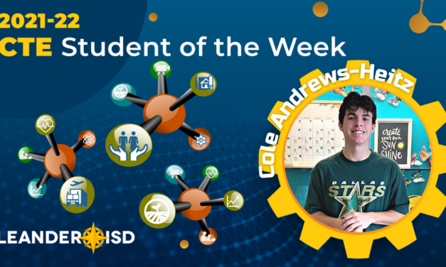 CTE Student of the Week: Feb. 22, 2022