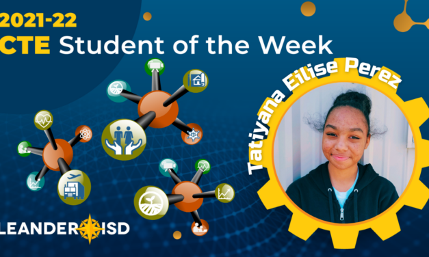 CTE Student of the Week: Mar 1, 2022