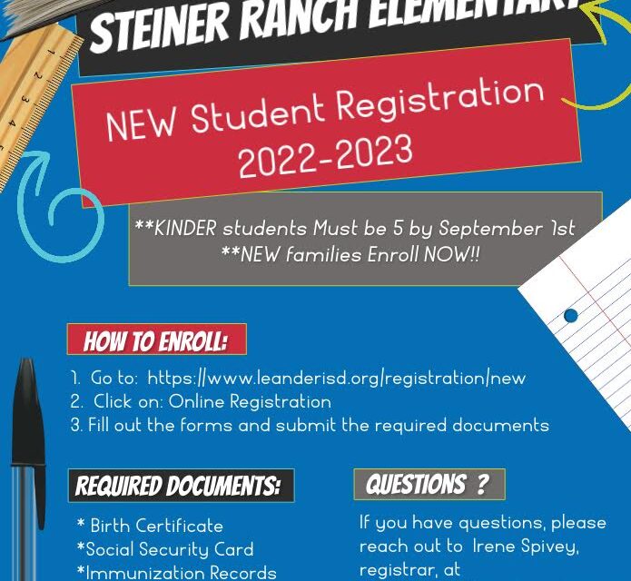 Leander Isd 2023 Calendar New Student Registration 2022-2023 | Leander Isd News