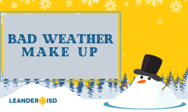 Current Academic Calendar Revised Due to Bad Weather