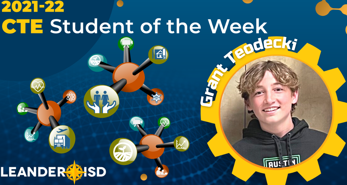 CTE Student of the Week: Mar 29, 2022
