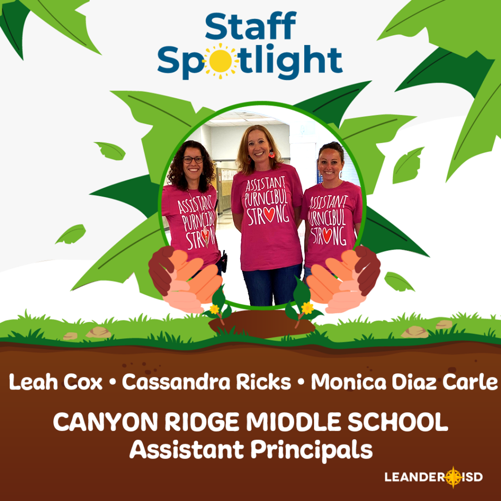 Staff Spotlight CRMS Asst Principals