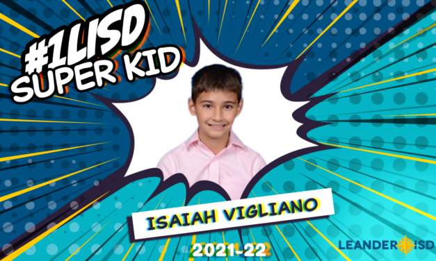 #1LISD Super Kid: April 13, 2022