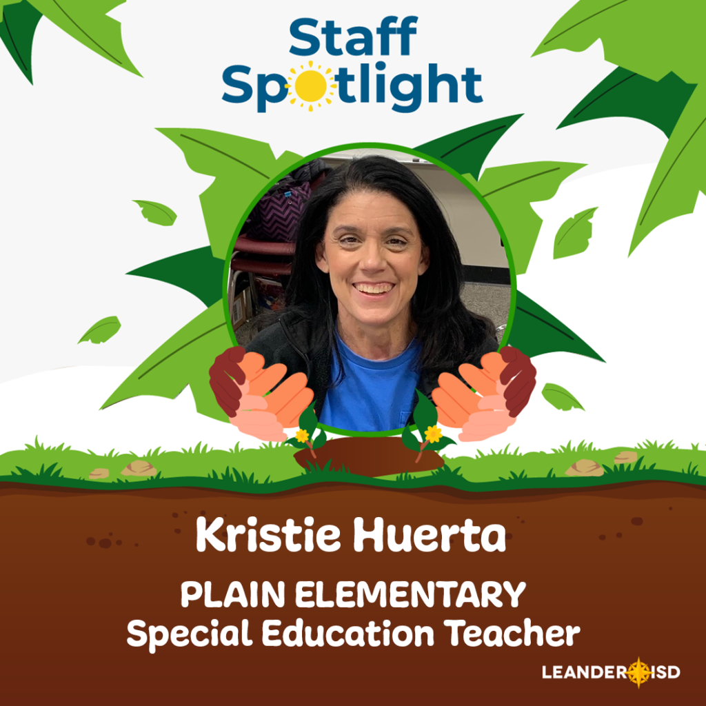 Staff Spotlight: Kristie Huerta, Plain Elementary Special Education Teacher