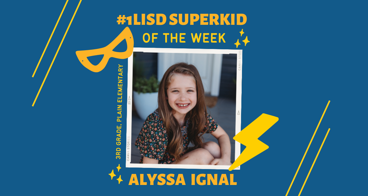 #1LISD Super Kid of the Week: Sept. 29, 2022