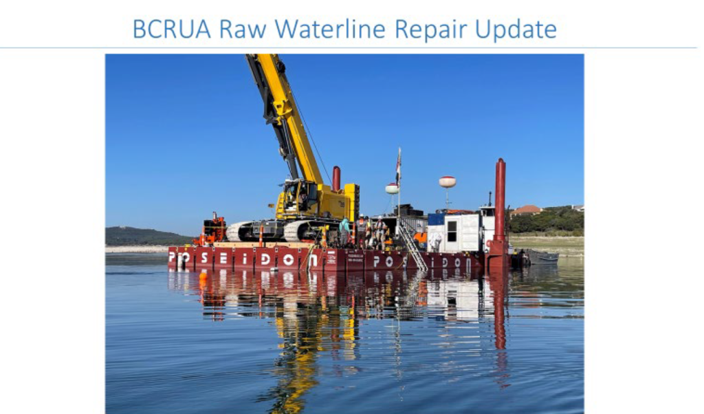 BCRUA Waterline Repair