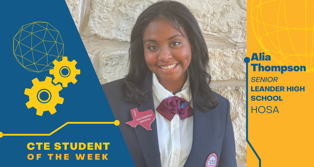 CTE Student of the Week: Oct. 18, 2022