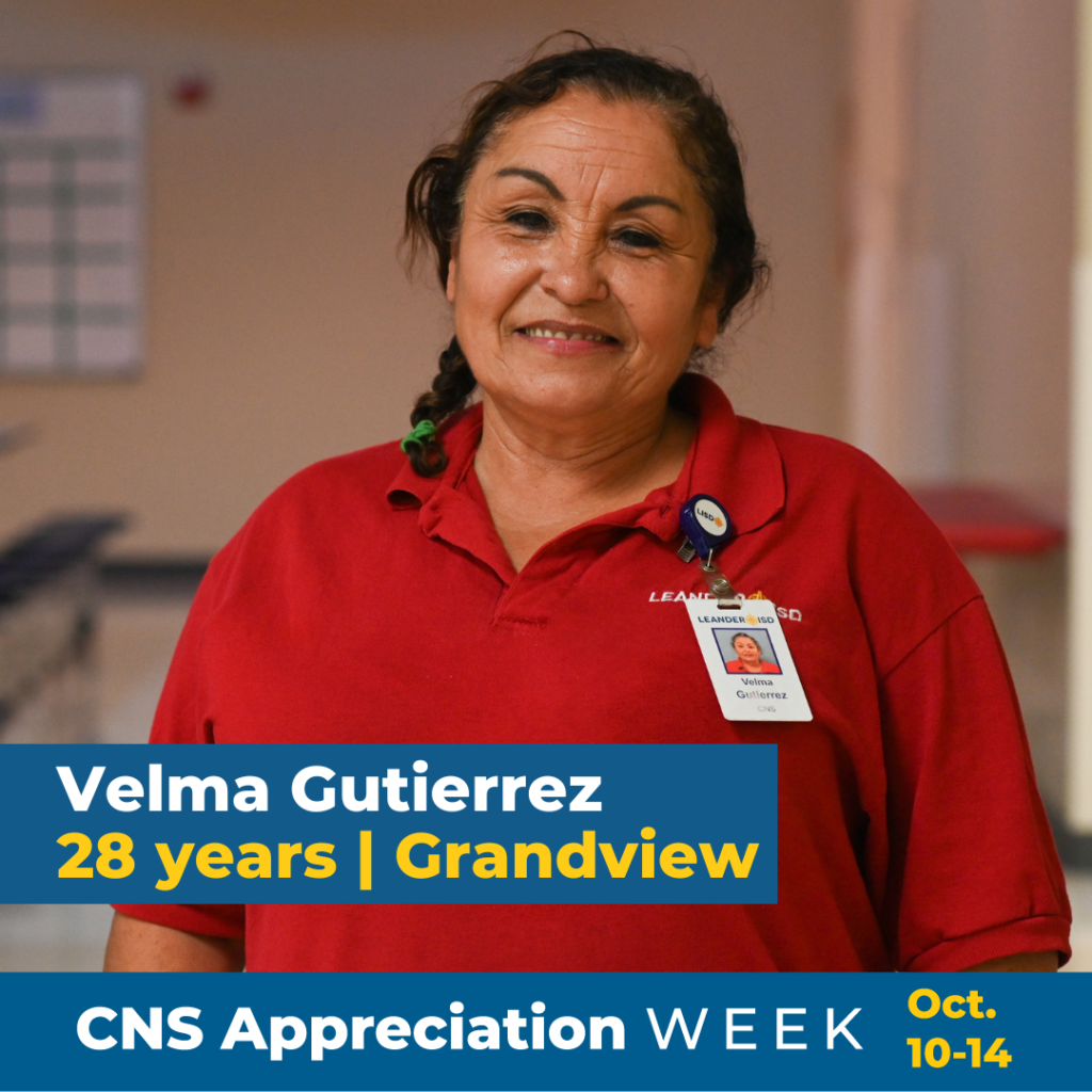 CNS Appreciation Week: Velma Gutierrez, 28 years, Grandview