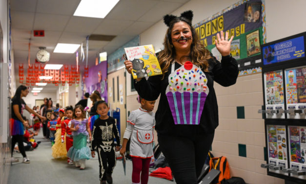 Book Character Parade at Bagdad Elementary