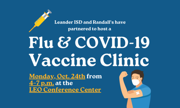 Flu & COVID Vaccine Clinic Oct. 24