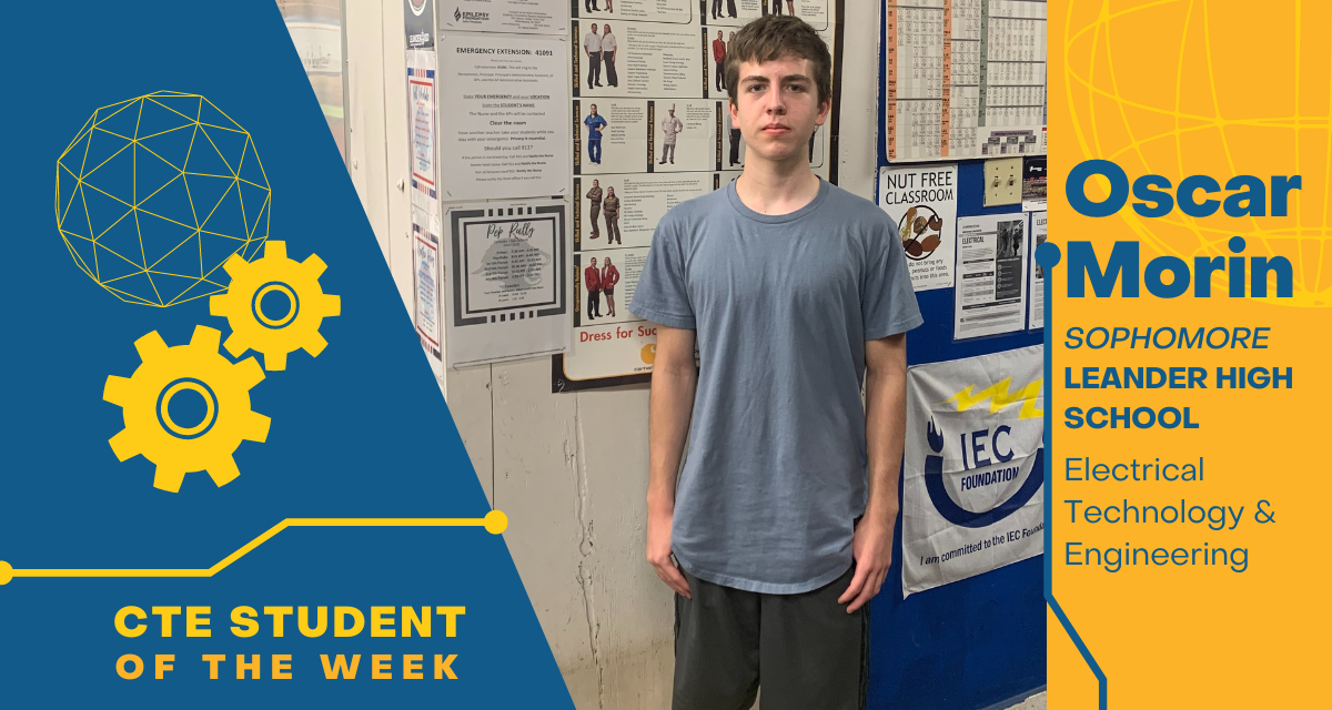 CTE Student of the Week: Oct. 11, 2022