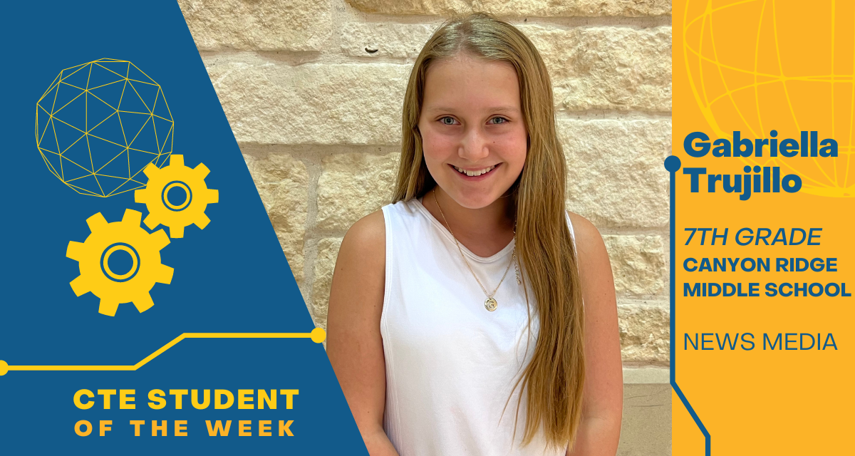 CTE Student of the Week: Nov. 29, 2022