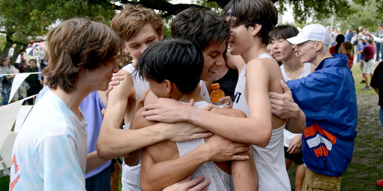Running Onto the State Podium