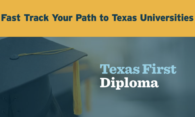 Texas First Early High School Completion Program