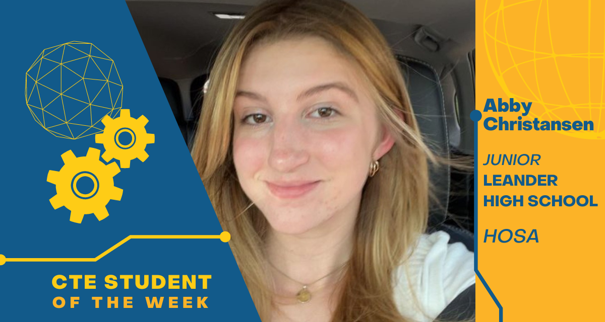 CTE Student of the Week: Jan. 17, 2023