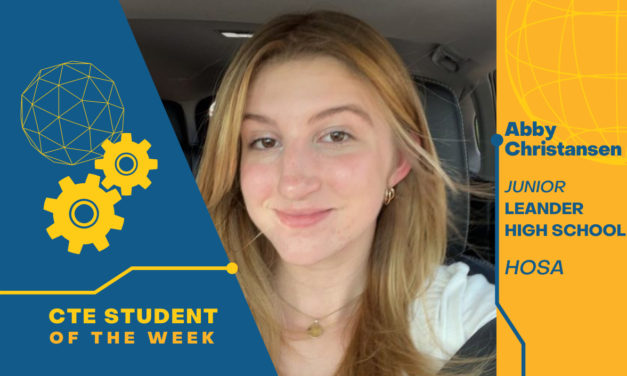 CTE Student of the Week: Jan. 17, 2023