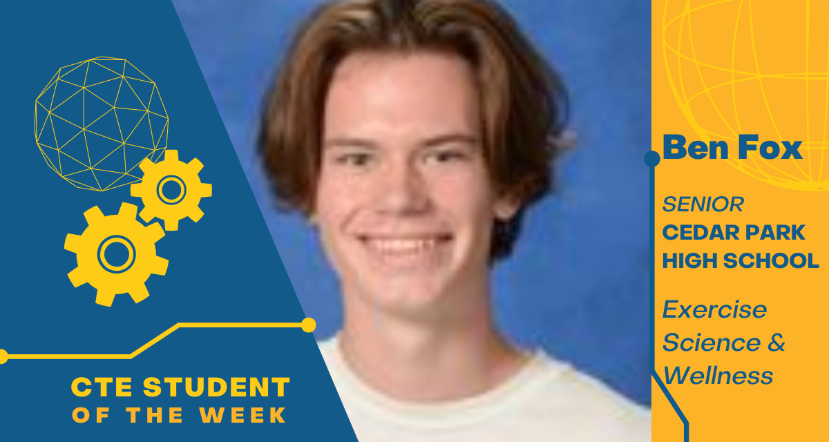 CTE Student of the Week: Jan. 24, 2023