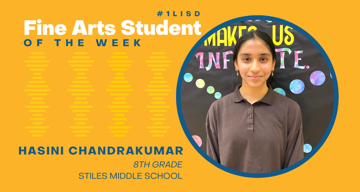 Fine Arts Student of the Week: Jan. 20, 2023