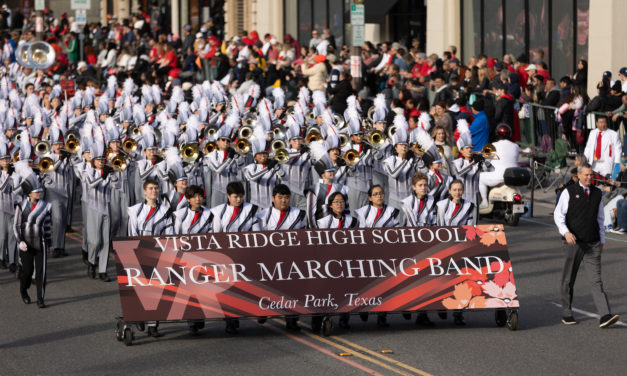 Vista Ridge HS Band Shines in Rose Parade