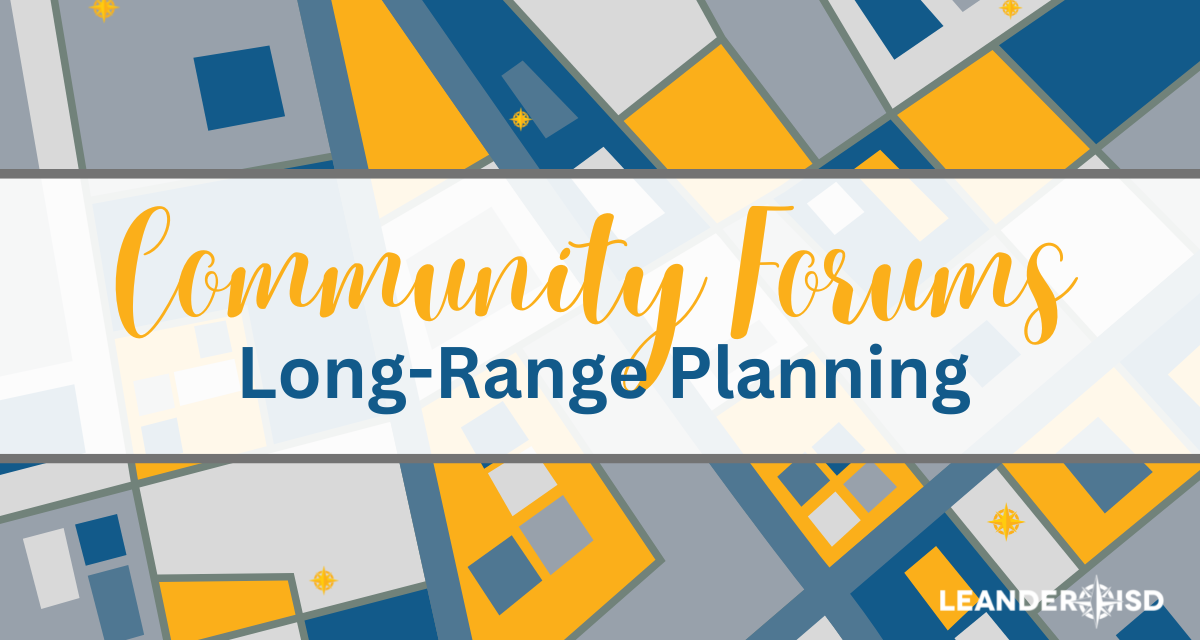 Community Forums Continue throughout the District