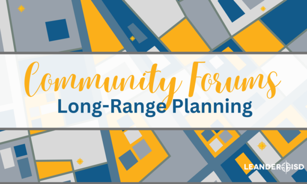 Community Forums Continue throughout the District