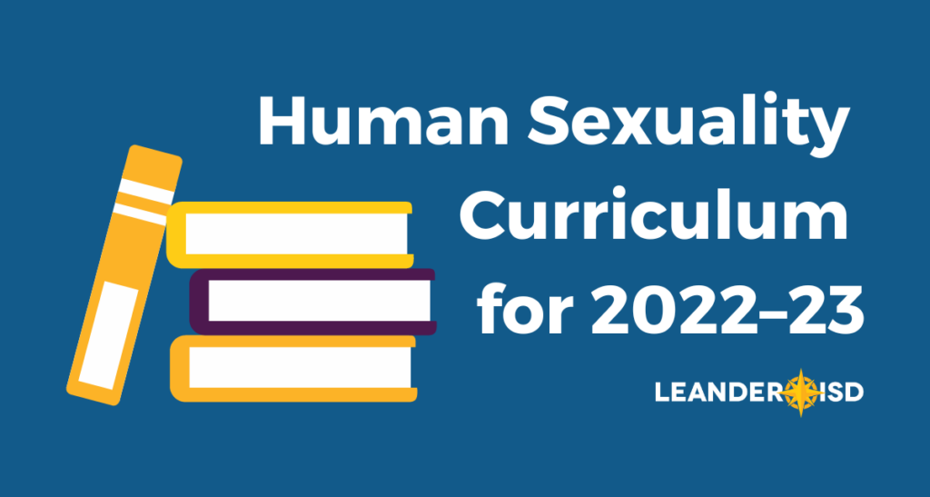 Human Sexuality Curriculum for 2022–23