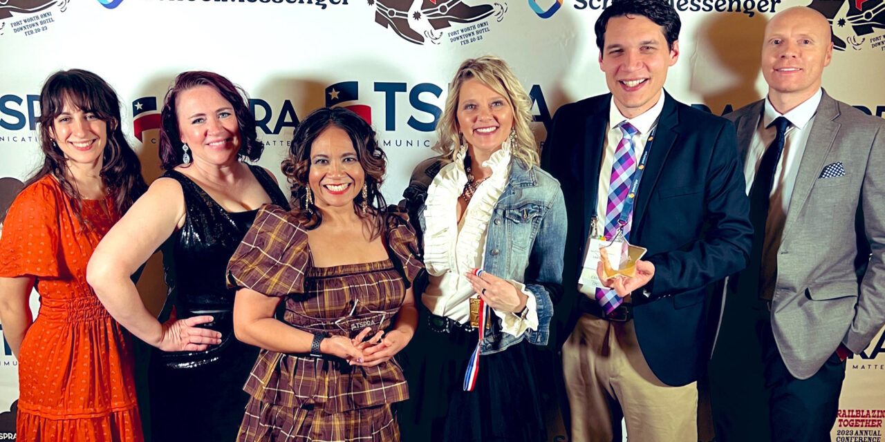 LISD Communications Team Recognized at State Conference