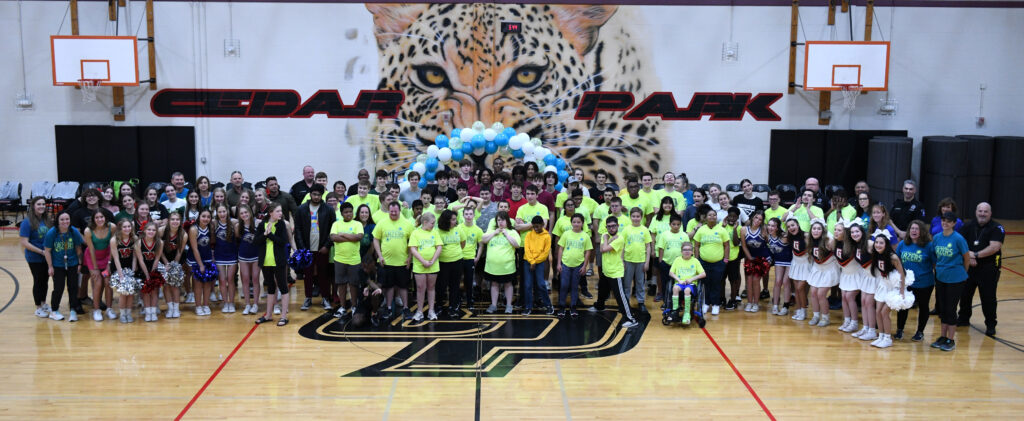 LISD Lazers with teachers and students