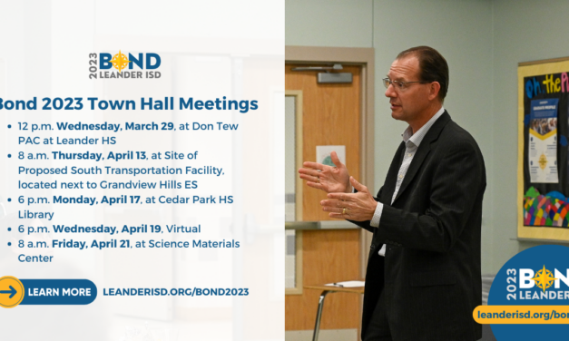 Town Halls Scheduled Ahead of May Bond Election