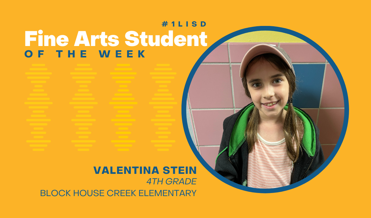 Fine Arts Student of the Week: April 28, 2023 | Leander ISD News