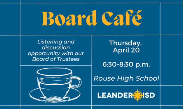 Register to Attend Upcoming April 20 Board Café
