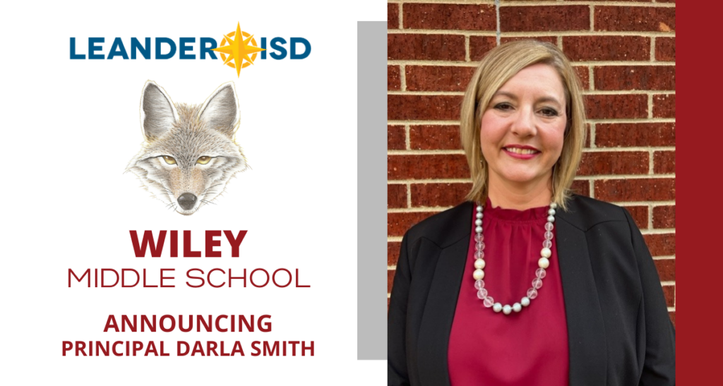 Announcing Wiley Middle School Principal Darla Smith