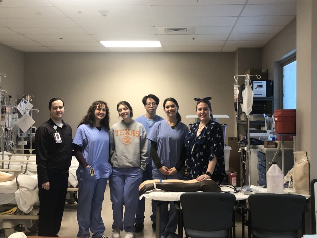 Leander ISD Health Science students