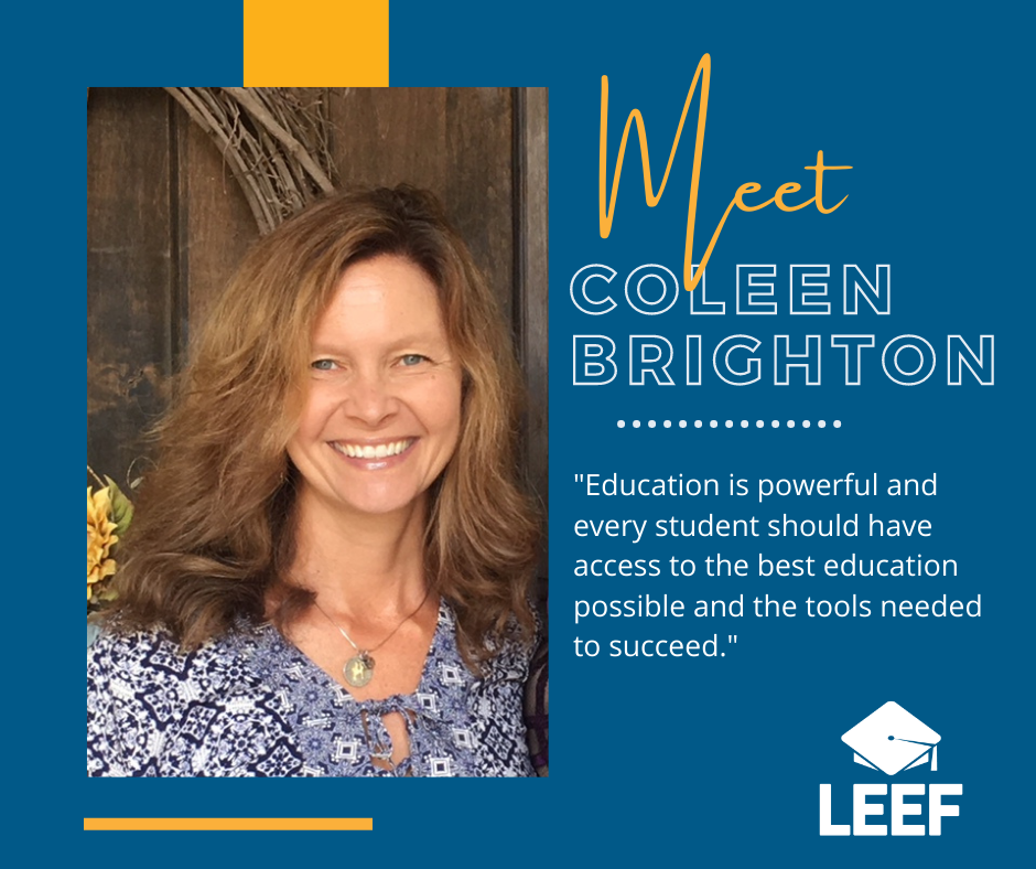 LEEF Executive Director Coleen Brighton