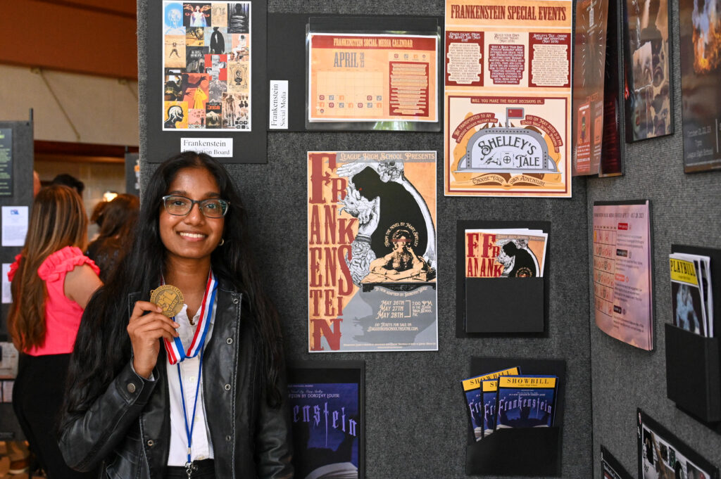 LISD UIL State Theatrical Design Competition student