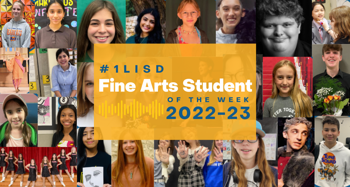 Fine Arts Students of the Week: 2022-23
