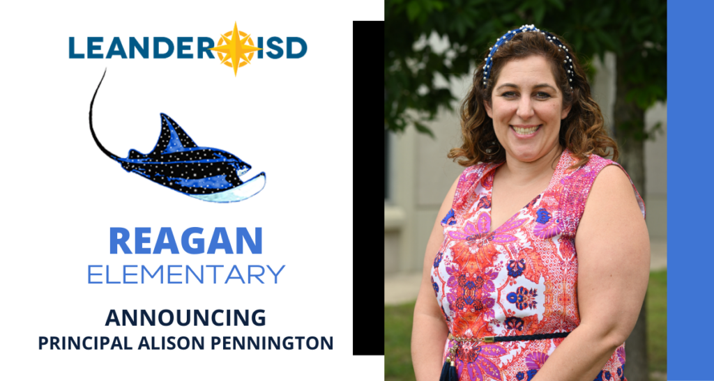 Reagan Elementary Principal Alison Pennington