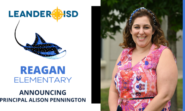 Announcing Alison Pennington as Reagan Elementary School Principal