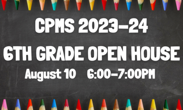 6th Grade Open House