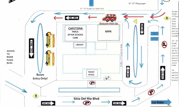 Traffic Flow Reminders for Arrival & Dismissal