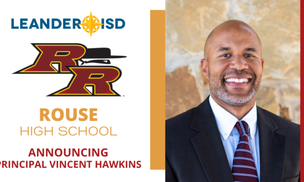 Leander ISD Welcomes Vincent Hawkins as Principal of Rouse High School