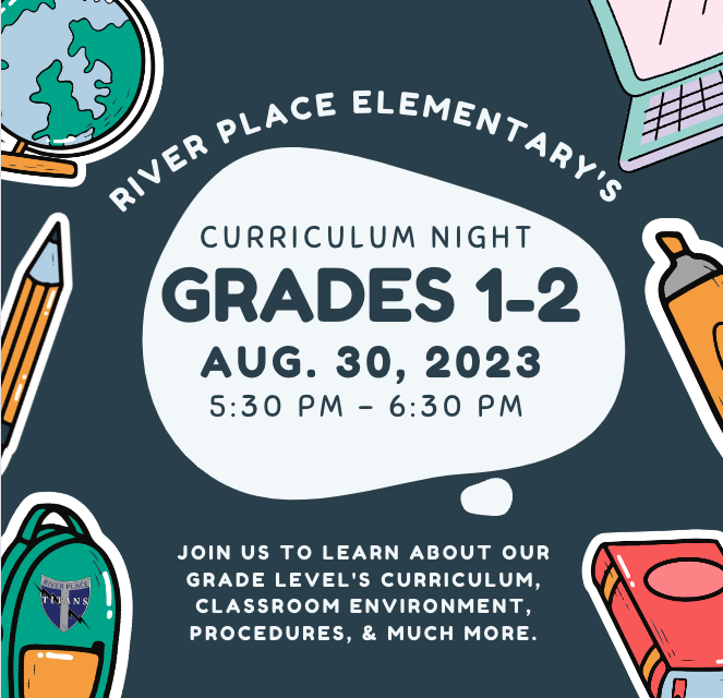 Join us For Curriculum Night!