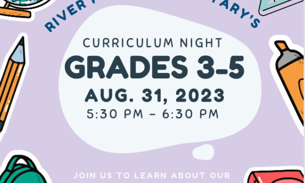 Join us For Curriculum Night!