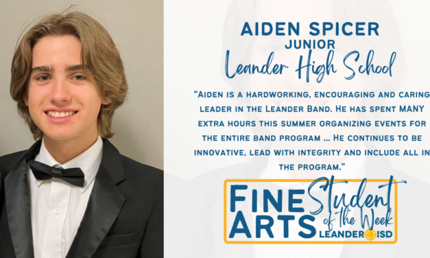 Fine Arts Student of the Week: Sept. 1, 2023