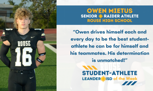Student-Athlete of the Week: Sept. 4, 2023