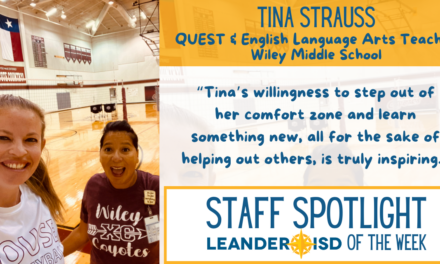 Staff Spotlight of the Week: Sept. 20, 2023