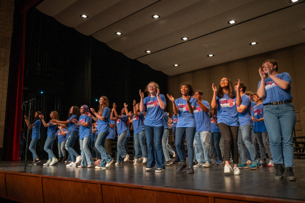 Choral showcase performers