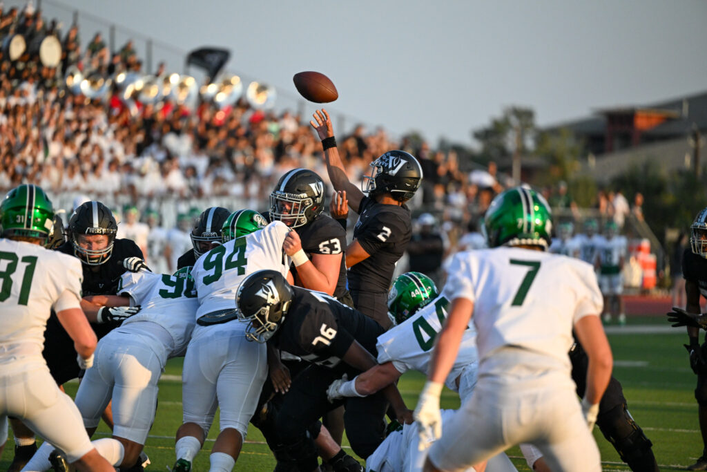 VHS and CPHS playing football