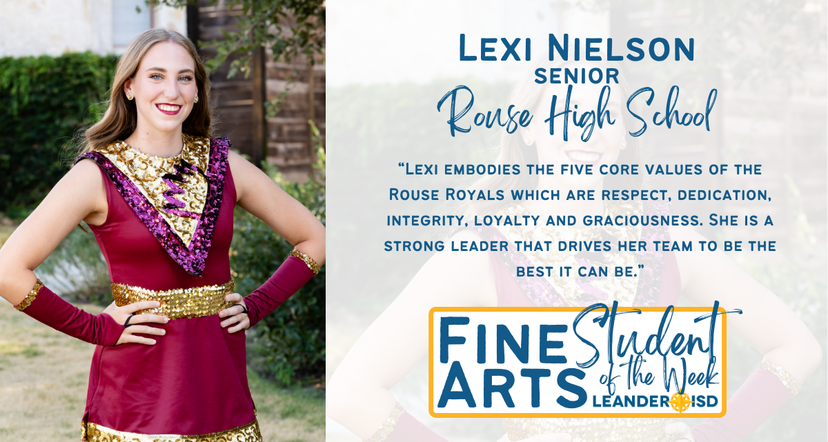 Fine Arts Student of the Week: Sept. 29, 2023