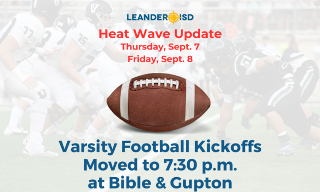 Texas Heat Wave Continues to Impact Football Kickoff Times